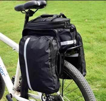 自転車 リアバッグ 多機能 大容量 サイクル